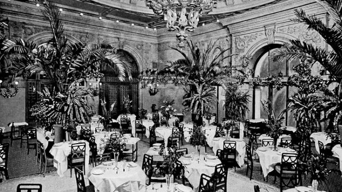 Waldorf Palm Court, 1923